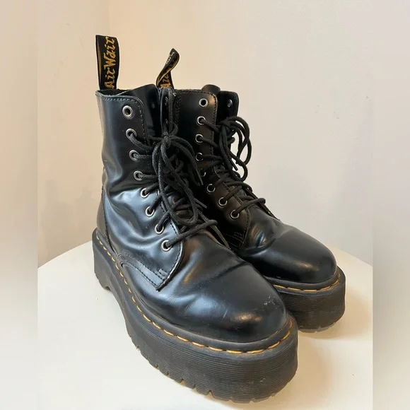 Dr. Martens | Shoes | Black Platform Dr Martens Size 7  display picture 1
